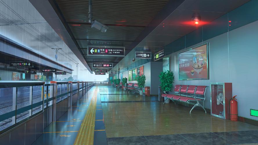 动漫场景电脑壁纸/ipad锁屏