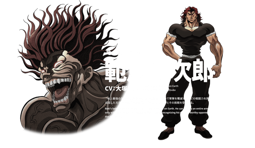 范马勇次郎简介_头像图片-《刃牙》 - 白鸟acg