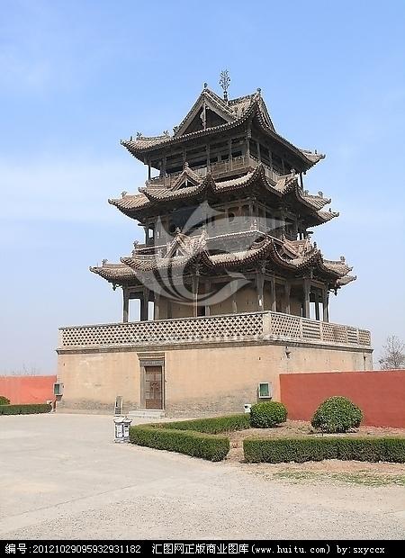 山西万荣后土祠秋风楼
