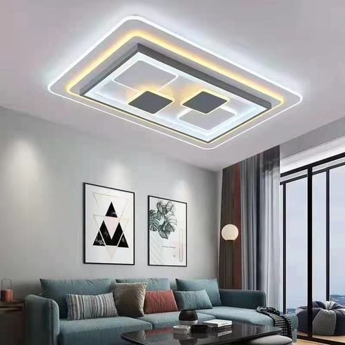 【顺丰包邮】简约时尚厚亚克力客厅灯大灯平板灯新款