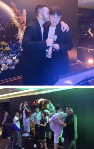 张惠妹52岁经纪人陈镇川做父亲,结婚半年获麟儿,与丈夫共同抚养