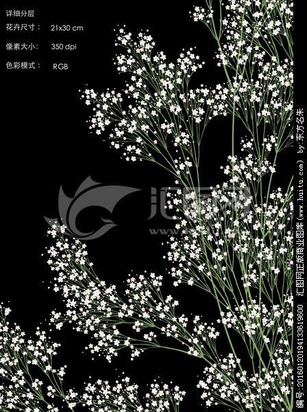 手绘满天星简笔画