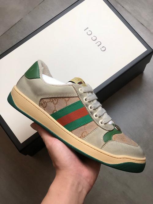 古驰gucci一双"脏"得很有特点的小脏鞋