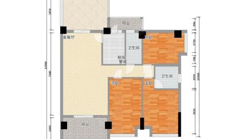 东方水岸户型图