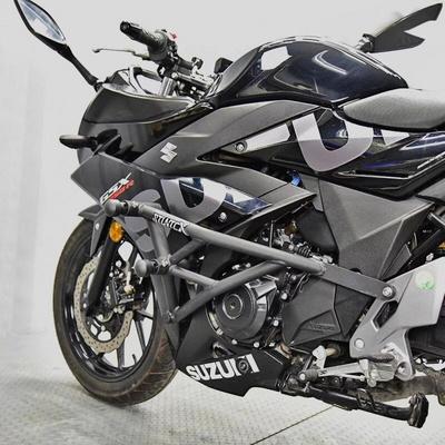 适用于铃木gsx250r摩托车防摔保险杠改装弹簧缓冲护杠