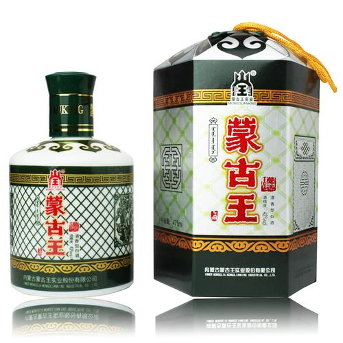 蒙古王42°绿包 500ml清香型白酒