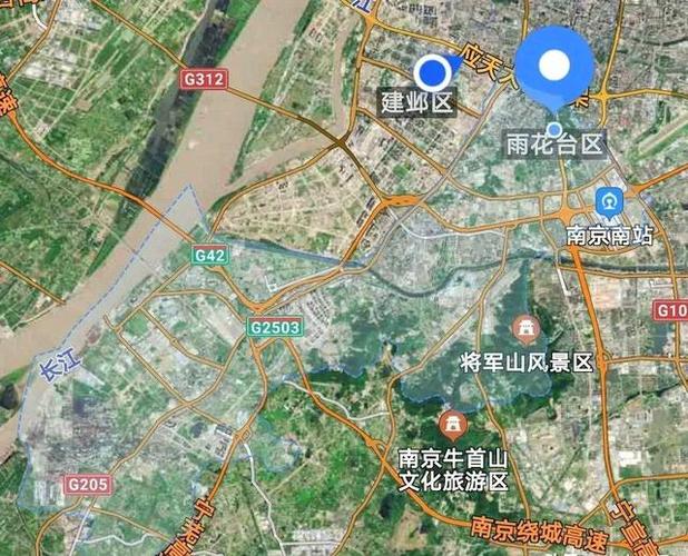 雨花台区地图