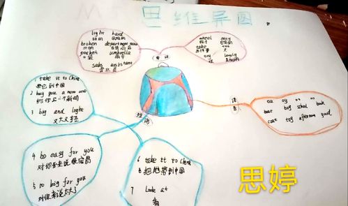 宋庄小学五年级一班 英语第五模块思维导图集锦