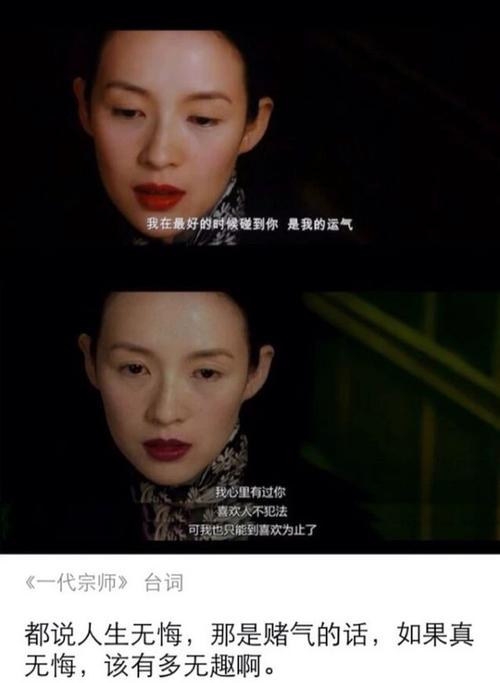 一代宗师 #电视剧# #电影截图# #台词