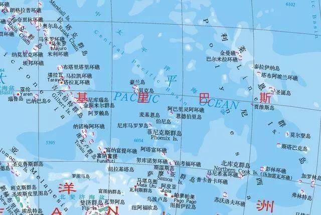 第三个是基里巴斯.