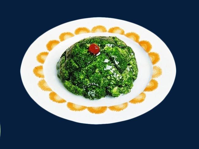 绿色蔬菜清炒西兰花美食