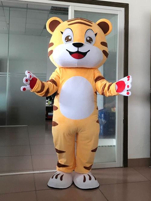 生肖老虎卡通人偶服行走玩偶服装道具头套卡通途虎养车吉祥物公仔