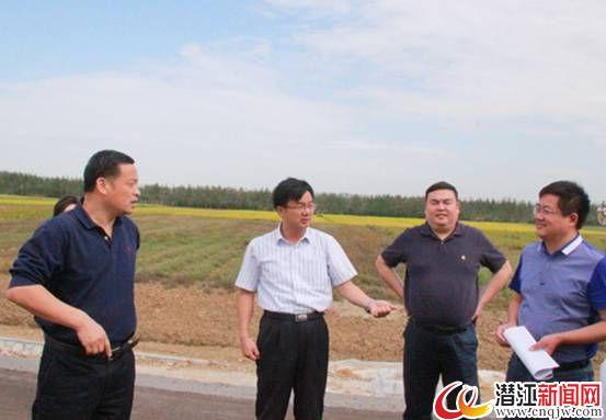 黄剑雄调研张金镇项目建设情况 - 潜江论坛 - 东湖