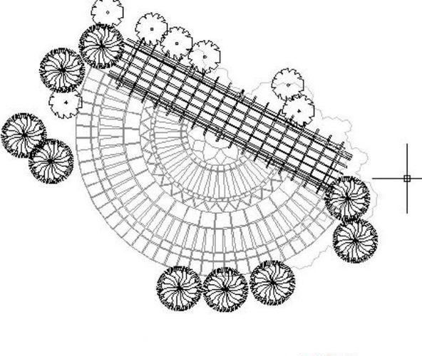 花架平面图效果图#798799773
