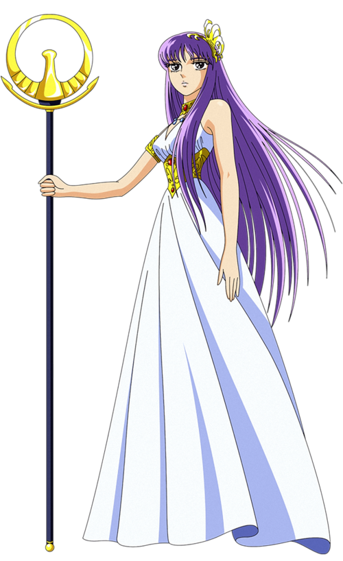 雅典娜/城户纱织《圣斗士星矢》created by 车田正美