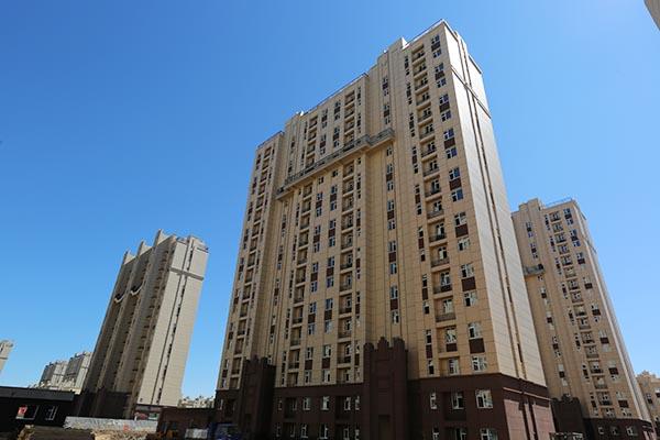 9月7日万龙银河城北区二期工程形象快报