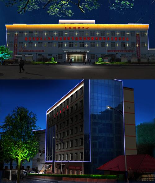 铜川建新煤化厂区亮化工程