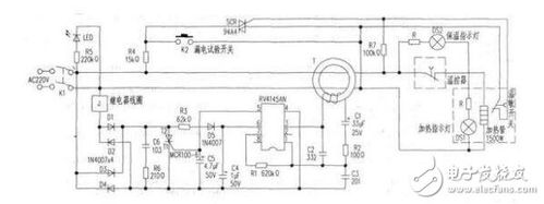 电热水器电路图讲解