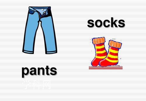 课件7 (人教新目标go for it七年级上册) socks pants 学科网