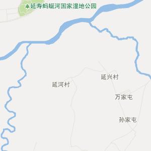 哈尔滨市延寿县地图
