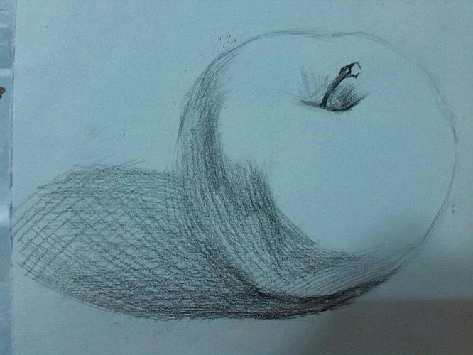 素描画水果怎样才能画好?求大神