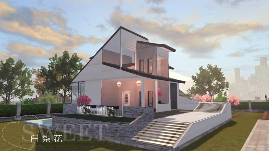 简单的简约单人房子 明日之后建筑  格局小巧实用