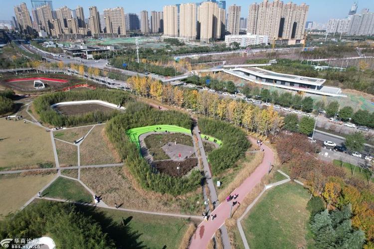 航拍雁南公园-西安论坛-华商论坛