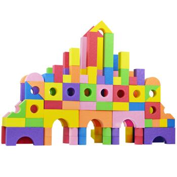 泡沫积木搭建简笔画