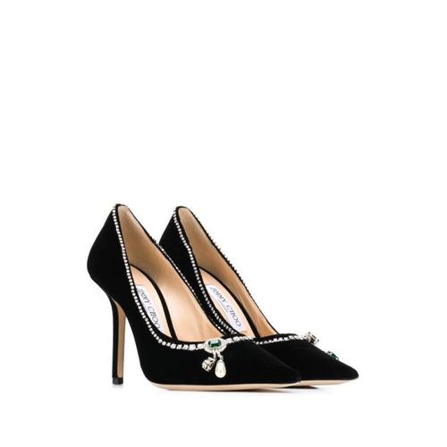 周仰杰(jimmychoo)女士love100高跟鞋黑色