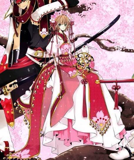 下面《翼年代记》小樱公主樱花礼服(插画版)楼楼自己做的