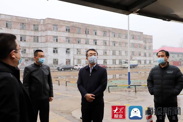惠民县委书记王玮到孙武街道督导疫情防控工作