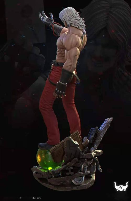 【资讯】9tgk 拳皇 卢卡尔 gk限量雕像手办