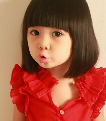 儿童发型女孩七款超萌的女宝宝短发