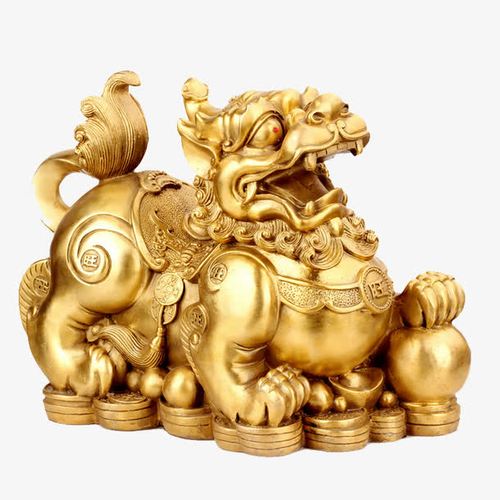 关键词 : 产品实物,摆设,铜,金色,招财,貔貅,铜钱