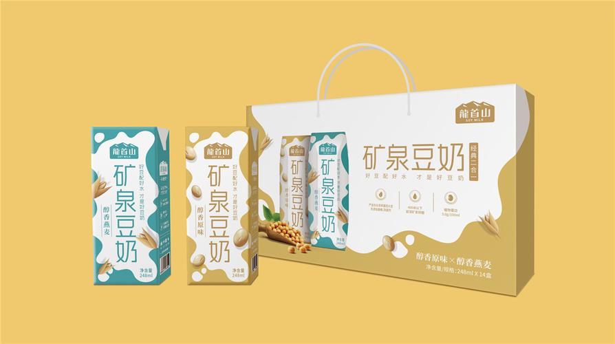 矿泉豆奶包装设计