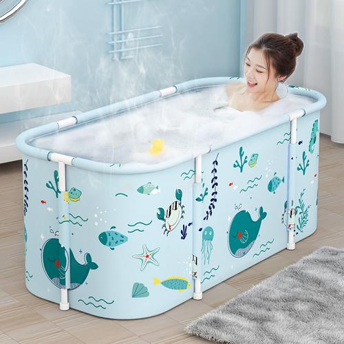 泡澡桶大人儿童沐浴桶可折叠家用泡澡浴缸全身大号成人神器洗澡盆