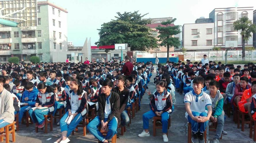 沙田中学加强学生思想道德建设,弘扬中华民族传统美德