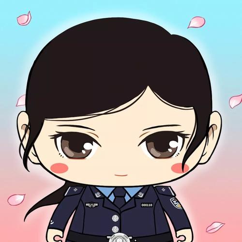 拿走2020新版警察专属头像来了全部警衔都有