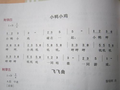 歌曲《小鸭小鸡》