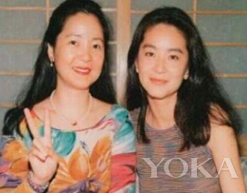 邓丽君与林青霞合影