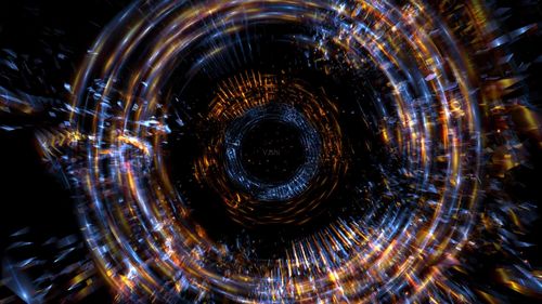 2k时空之门炫酷粒子星光动态光影运动_2560x1440_高清