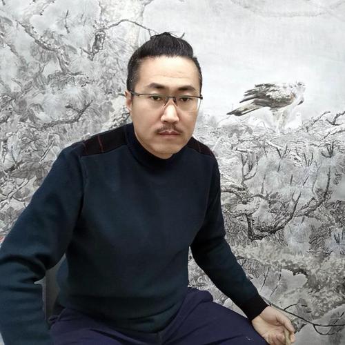 著名画家刘辉