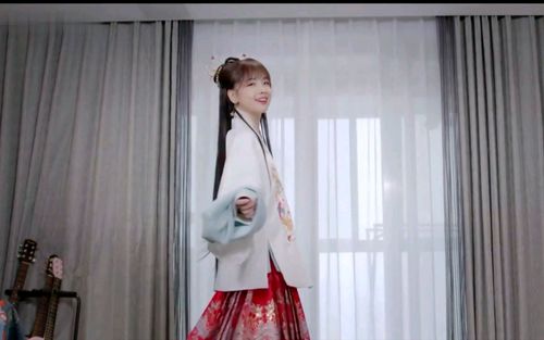 王冰冰国风汉服舞蹈纯享版一曲半壶纱白衣起风华