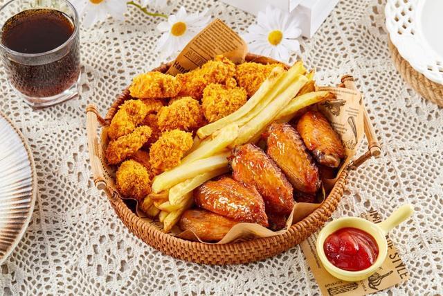 无油版小食拼盘完爆kfc
