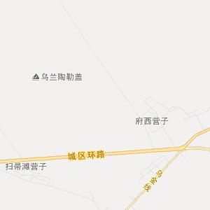 赤峰市翁牛特旗地图