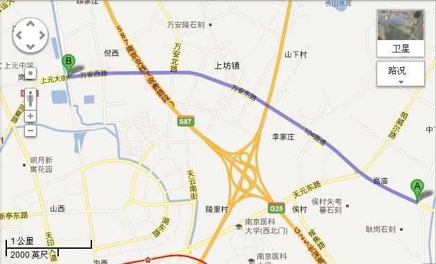 104国道万安路路口在哪里