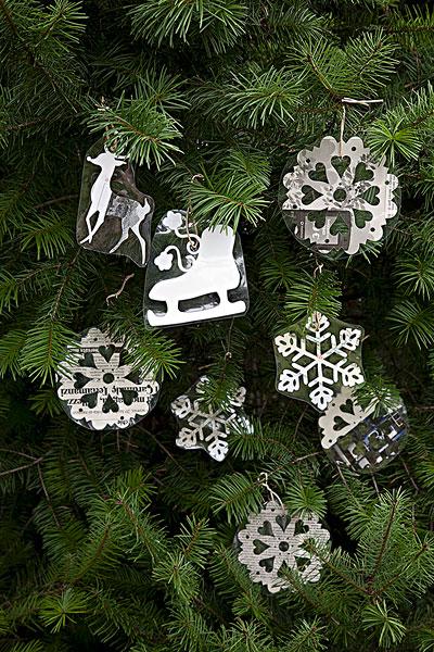 创意,圣诞,圣诞树,装饰,雪花