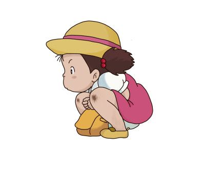 头像# 龙猫 小女孩