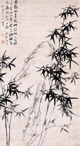 郑板桥部分兰竹墨竹图欣赏