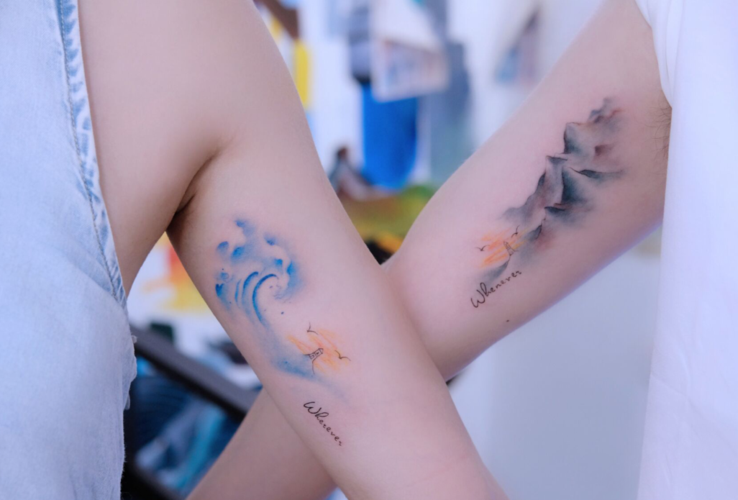 最新情侣纹身图案有意义的情侣纹身设计5